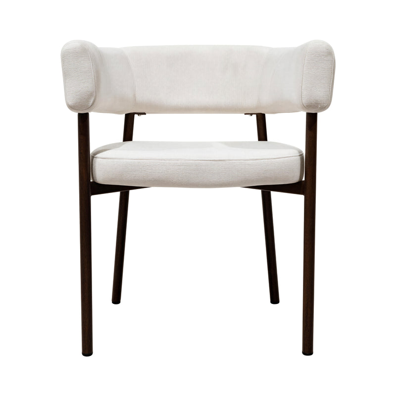 Cargue la imagen en el visor de la galería, Silla de interior Lunar color blanco - Q341
