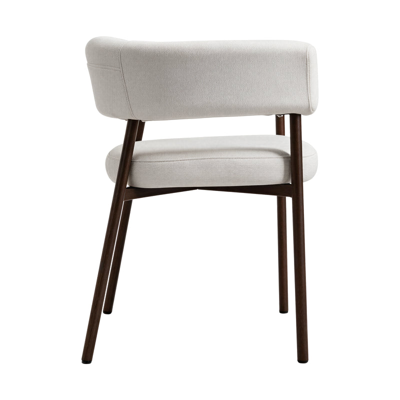 Cargue la imagen en el visor de la galería, Silla de interior Lunar color blanco - Q341
