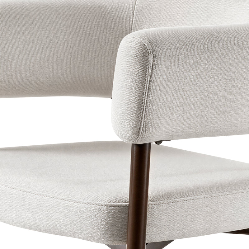 Cargue la imagen en el visor de la galería, Silla de interior Lunar color blanco - Q341
