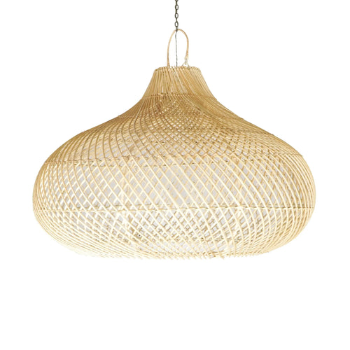 Lampara Decorativa Colgante para exterior y interior Rattan Natural KARISMA-401715