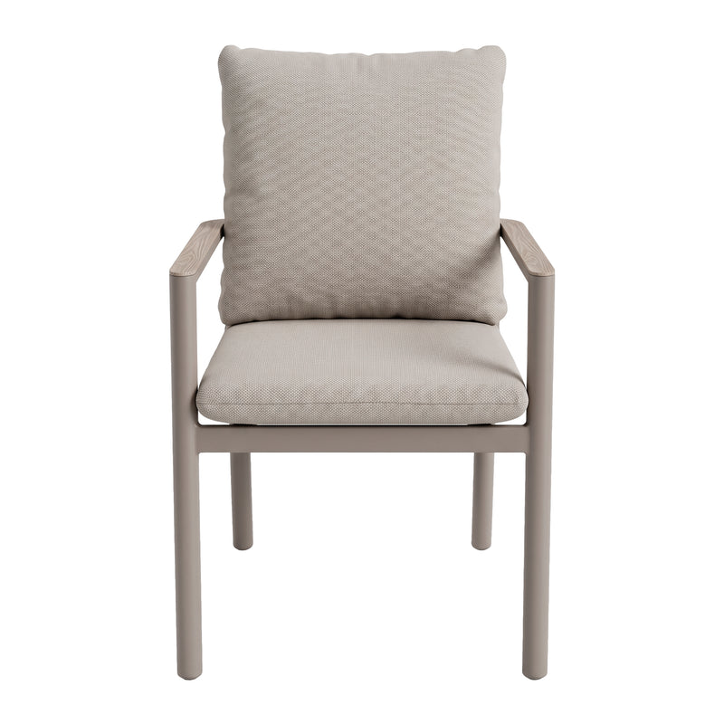 Cargue la imagen en el visor de la galería, Silla de aluminio Marta color Champagne - GL3A-6109-300ZYB
