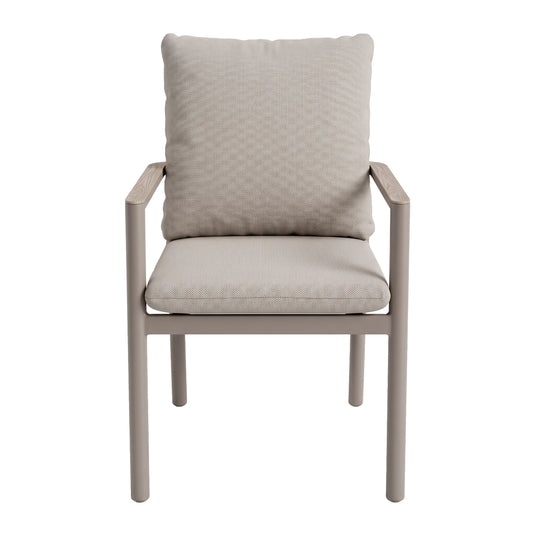 Silla de aluminio Marta color Champagne - GL3A-6109-300ZYB