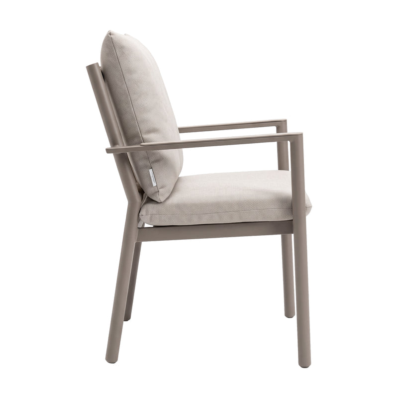 Cargue la imagen en el visor de la galería, Silla de aluminio Marta color Champagne - GL3A-6109-300ZYB
