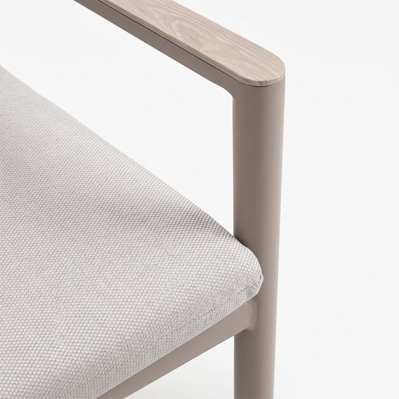 Cargue la imagen en el visor de la galería, Silla de aluminio Marta color Champagne - GL3A-6109-300ZYB
