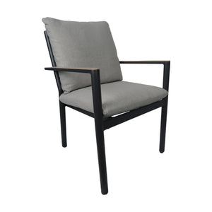 Silla de aluminio Marta color carbón - GL3A610910ZYB