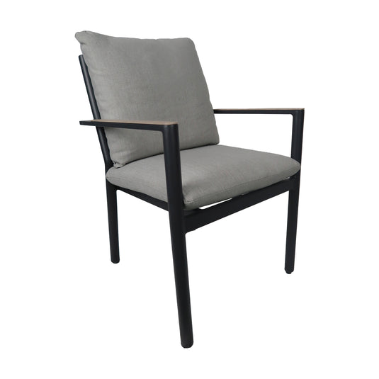 Silla de aluminio Marta color carbón - GL3A610910ZYB