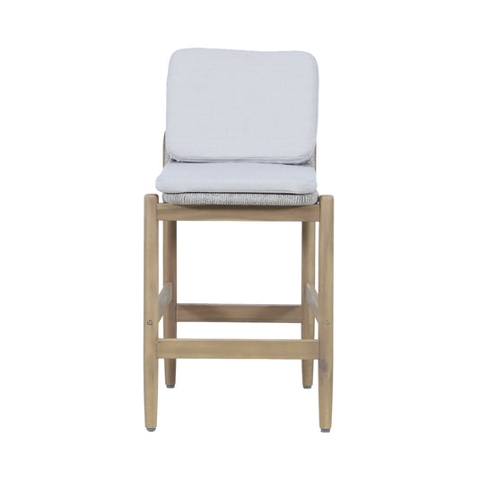 MASAYA Light Gray Wooden High Chair - HUC40928-LGR