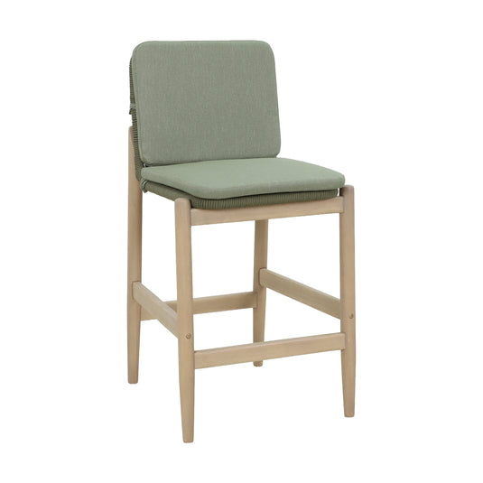 Silla Alta de madera MASAYA color verde claro - HUC40928-LVE