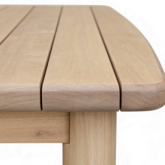 Comedor alto MASAYA 1.6M + 6 sillas Masaya color gris claro - HUC38679-928