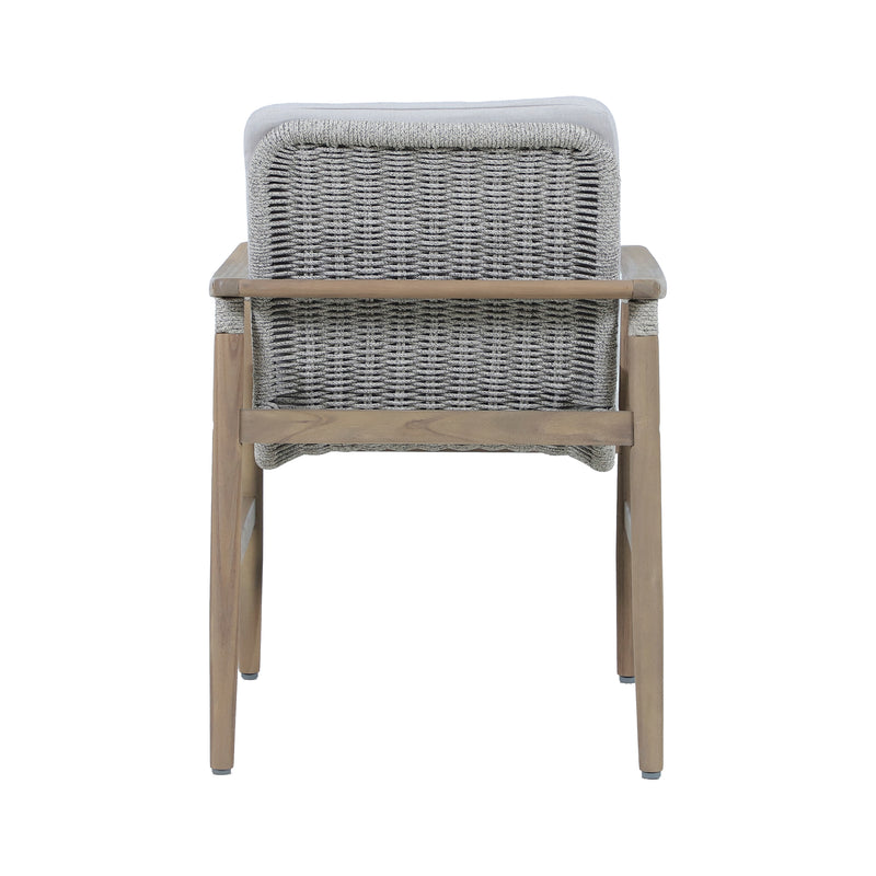 Cargue la imagen en el visor de la galería, Silla de madera MASAYA color gris claro - HUC41117-LGR
