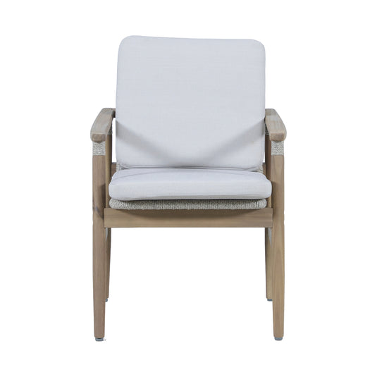 Silla de madera MASAYA color gris claro - HUC41117-LGR