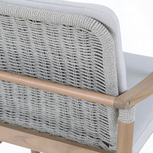 Silla de madera MASAYA color gris claro - HUC41117-LGR