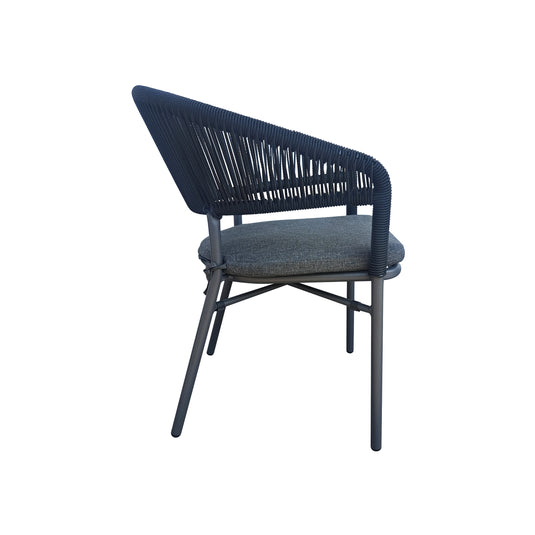 Silla de Aluminio MB4125 Color Negro&Gris - MB4125