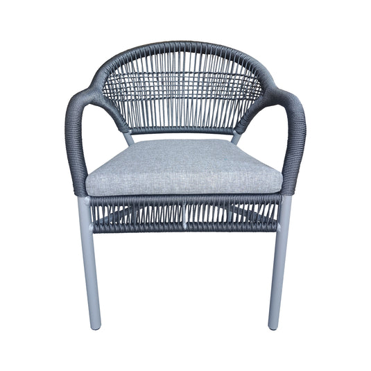 Silla de Aluminio MB4137 Color Gris - MB4137