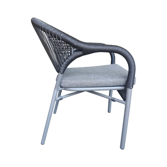 Silla de Aluminio MB4137 Color Gris - MB4137