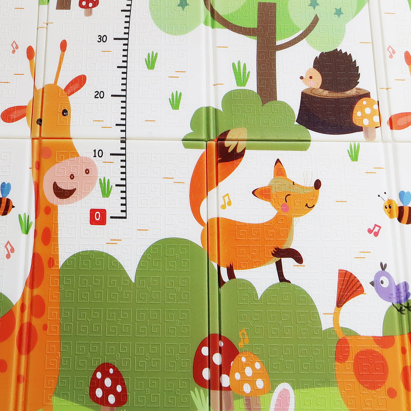 Cargue la imagen en el visor de la galería, Tapete para gatear de bebe 148*191 CMS animales - MCC02
