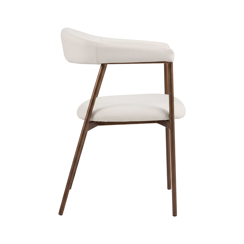 Cargue la imagen en el visor de la galería, Silla de Interior Melody color blanco - 26062228
