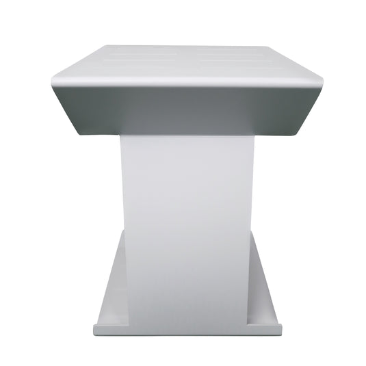 Mesa bistro 35x35cm Cori color blanco - GF3685-WH