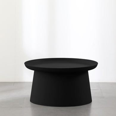 Mesa de centro de exterior e interior anti UV Color Negro D.70cms  299 - BD84BL