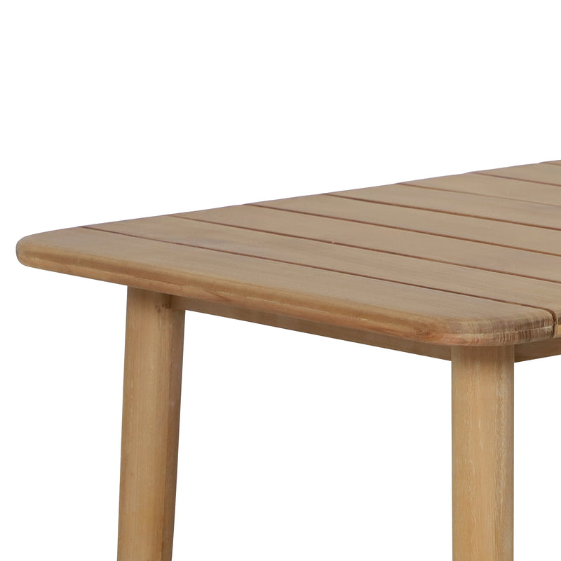 Cargue la imagen en el visor de la galería, Mesa de centro Anya rectangular 1.3 M de madera color Natural - HUC38433
