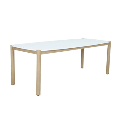 Mesa de comedor en madera Tyson 2.2 M color natural - HUC38319