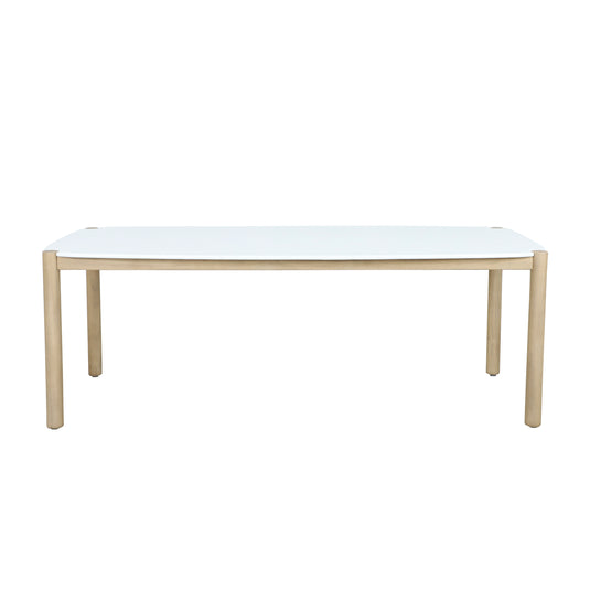 Mesa de comedor en madera Tyson 2.2 M color natural - HUC38319