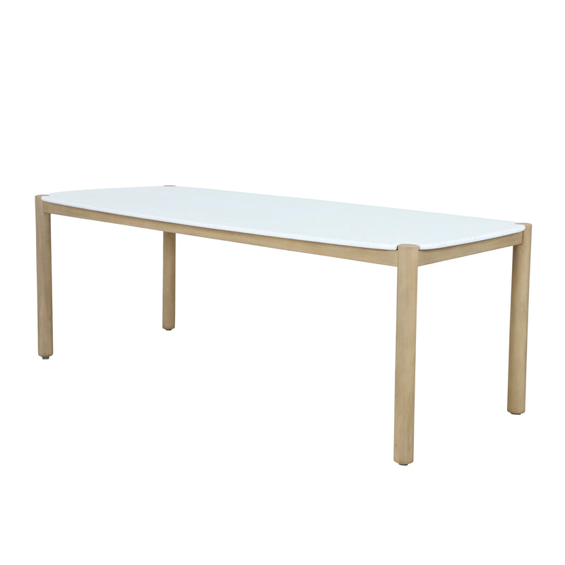 Cargue la imagen en el visor de la galería, Mesa de comedor en madera Tyson 2.2 M color natural - HUC38319
