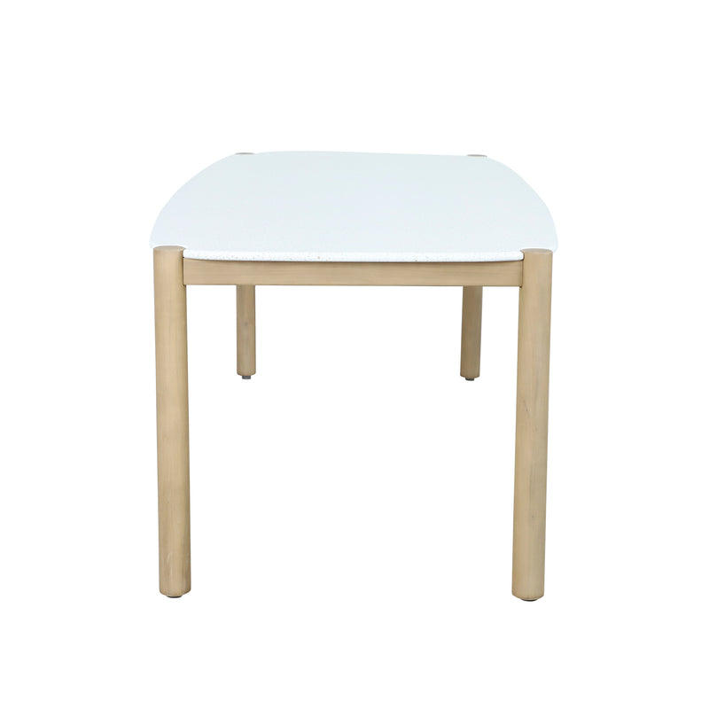 Cargue la imagen en el visor de la galería, Mesa de comedor en madera Tyson 2.2 M color natural - HUC38319
