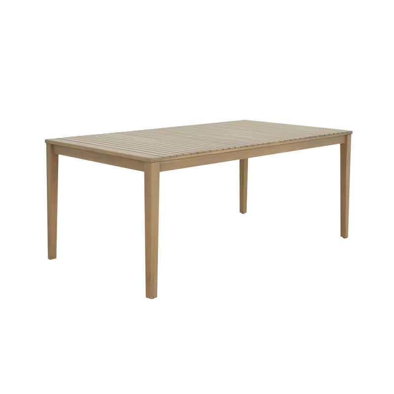 Cargue la imagen en el visor de la galería, Mesa de comedor 2 M Nara de madera color Natural - HUC38391
