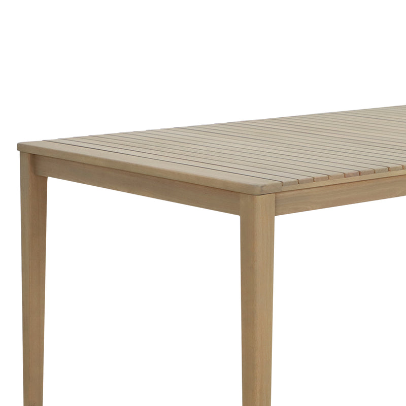 Cargue la imagen en el visor de la galería, Mesa de comedor 2 M Nara de madera color Natural - HUC38391
