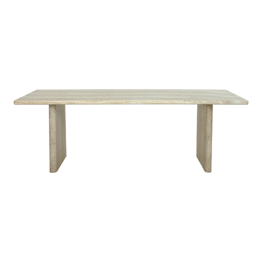 Mesa de comedor para interior y exterior SONOMA rectangular 2.25M estilo marmoleado - HUC38265