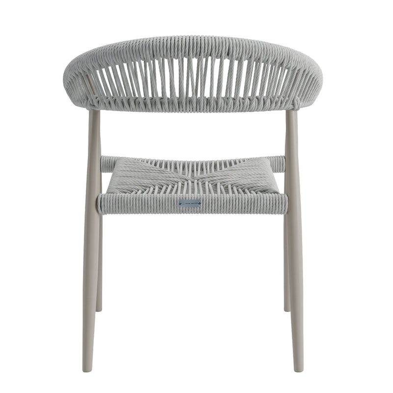 Cargue la imagen en el visor de la galería, Silla Mona 1002 de Lazo para Exterior e Interior Color Blanco - MONA 1002
