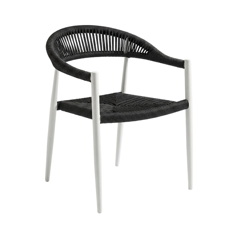 Load image into Gallery viewer, Mona 7777 Loop Chair for Outdoor and Indoor Use, Black - MONA 7777 
