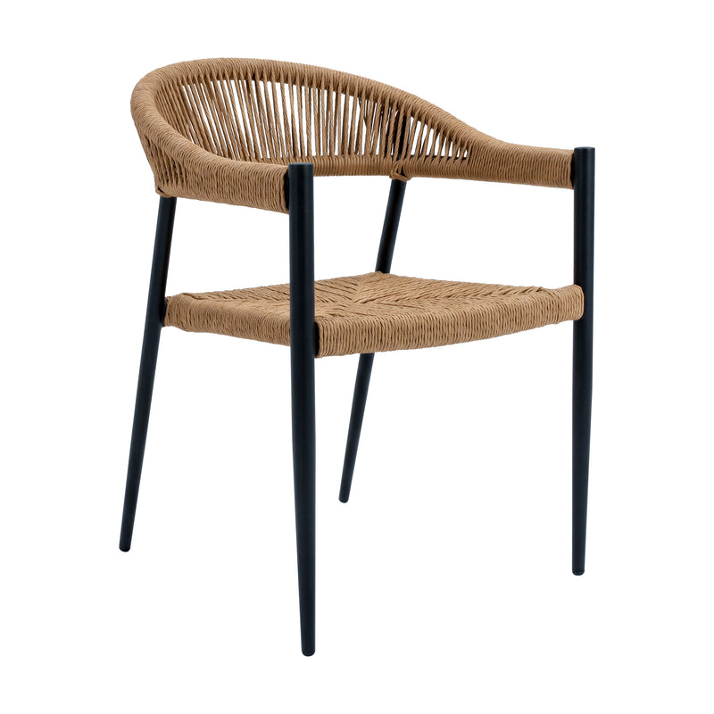 Load image into Gallery viewer, Mona 3211-ZF403 Outdoor and Indoor Loop Chair, Khaki 
