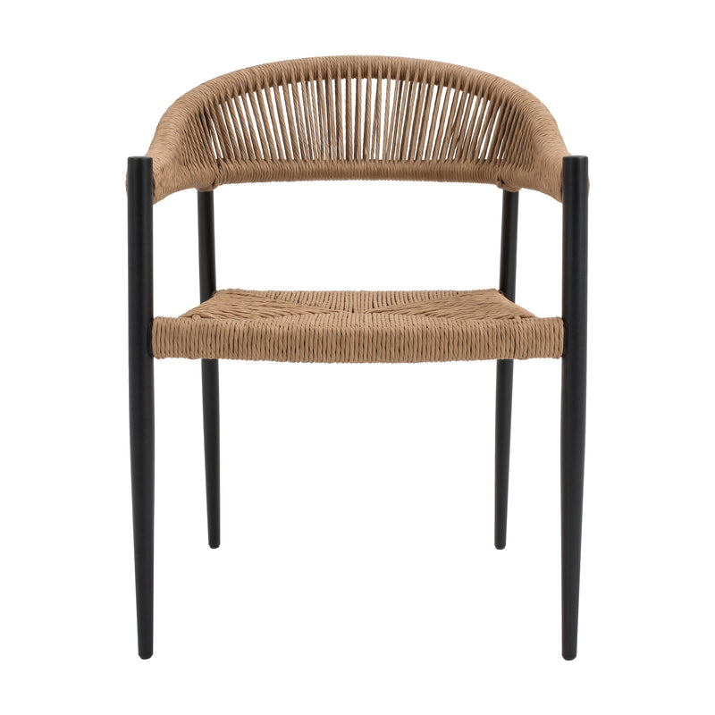 Load image into Gallery viewer, Mona 3211-ZF403 Outdoor and Indoor Loop Chair, Khaki 
