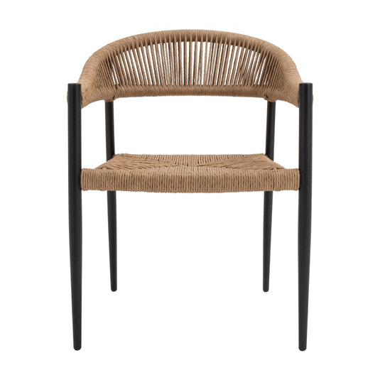 Mona 3211-ZF403 Outdoor and Indoor Loop Chair, Khaki 