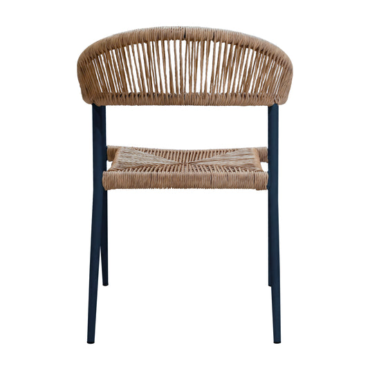 Mona 3211-ZF403 Outdoor and Indoor Loop Chair, Khaki 