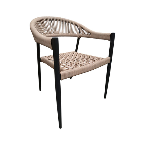 Mona 3289 - 3289 Outdoor and Indoor Loop Chair, Khaki Color 