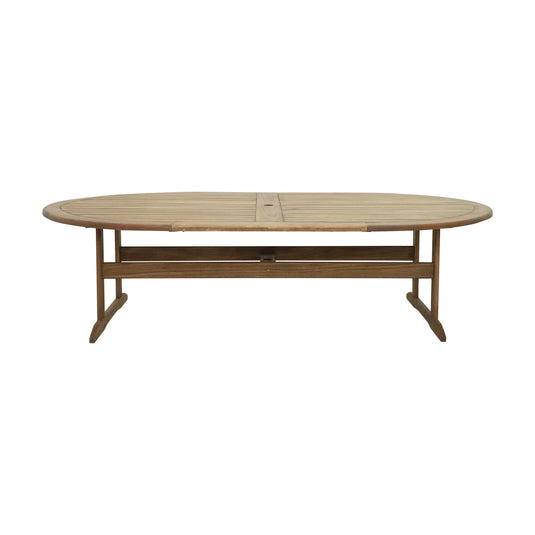 Mesa de comedor Montreal ovalada 2.7 M color Café - HUC11