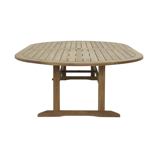 Mesa de comedor Montreal ovalada 2.7 M color Café - HUC11