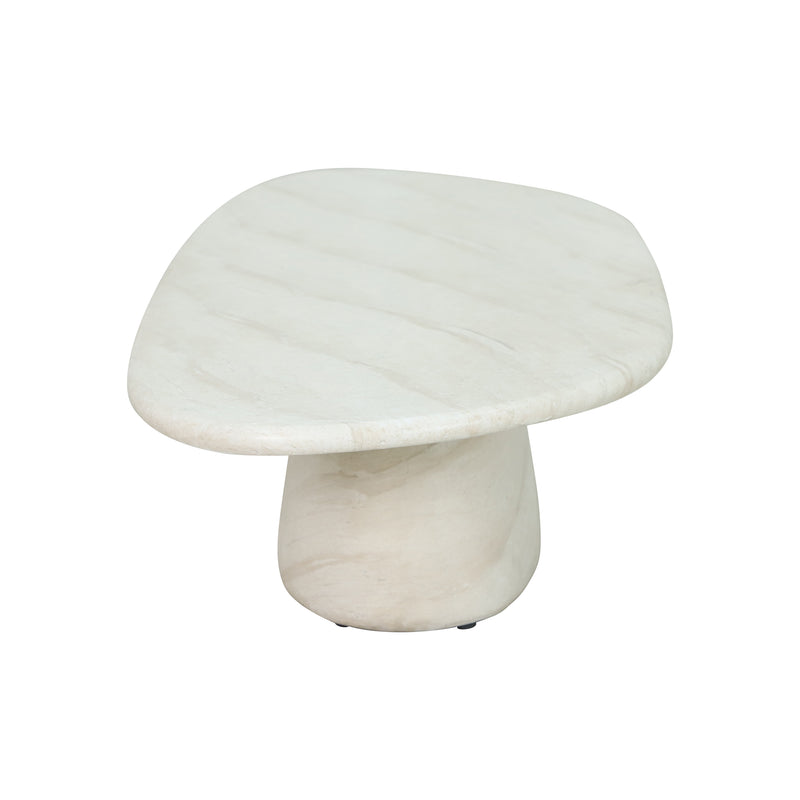 Cargue la imagen en el visor de la galería, Mesa de centro para Interior y exterior MUSCAT 1.4 M, ESTILO MARMOL - HUC29088T
