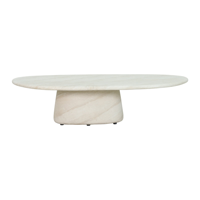 Cargue la imagen en el visor de la galería, Mesa de centro para Interior y exterior MUSCAT 1.4 M, ESTILO MARMOL - HUC29088T
