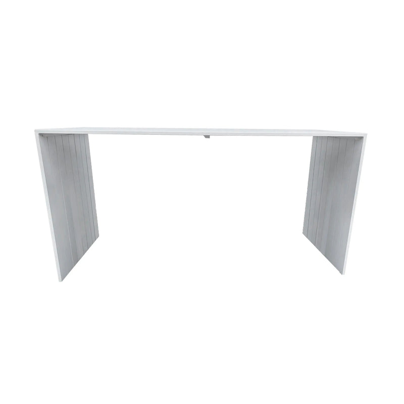 Cargue la imagen en el visor de la galería, Mesa Alta de Barra 2.01 M De Aluminio Color Blanco WATERFALL-74529
