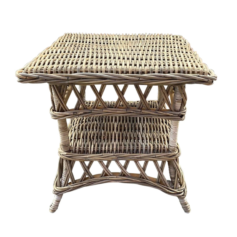 Load image into Gallery viewer, Bistro Table for Outdoor and Indoor Rattan - Gray Color ATHENA -31354
