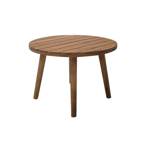 Mesa Bistró para Exterior y  Interior  Circular Madera Acacia VITA  D.59cms -Vit