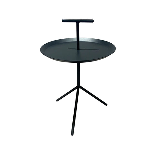 Mesa Bistro redonda  color charcoal Maestro MR66345 CasaEaster