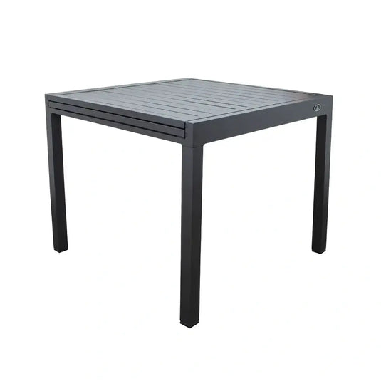 Carbon Color Aluminum Indoor and Outdoor Dining Table BALUTELI-HLT2 