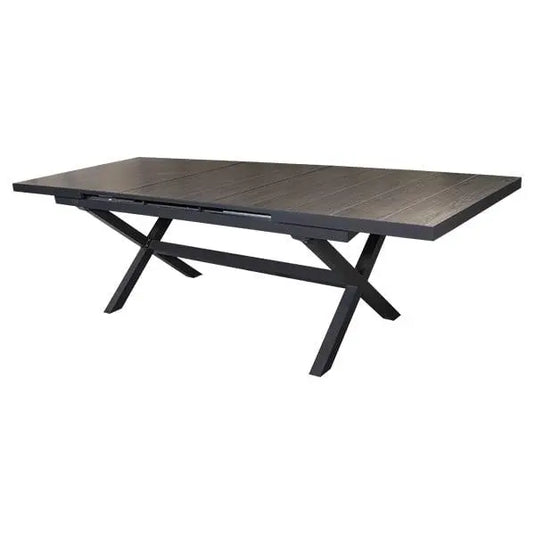 Mesa de Comedor para interior y exterior de Aluminio Color Carbon SULTAN-table-21