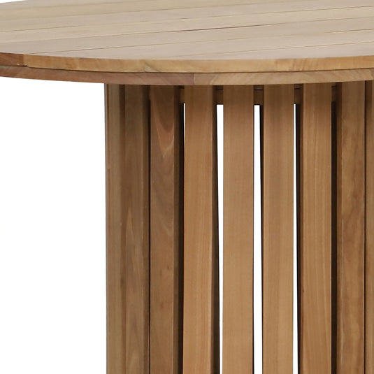 Mesa madera Ovalada Bench 2.20*1.10 HUC29055 CasaEaster