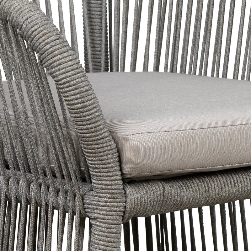 Cargue la imagen en el visor de la galería, Silla para exterior e interior Nacolitana color Gris - GL3A610610
